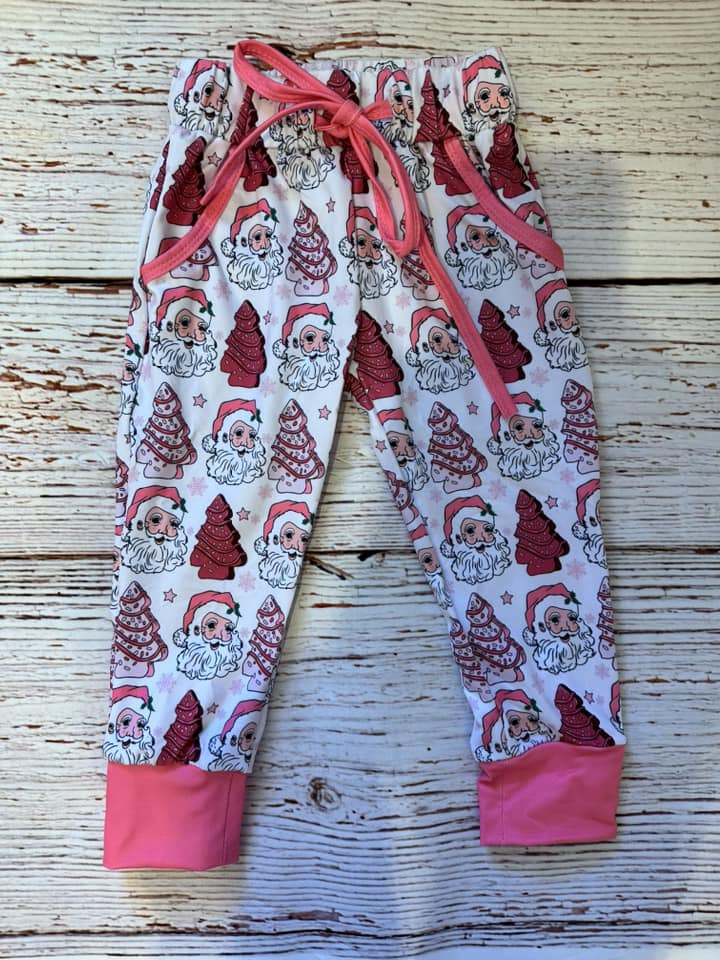 RTS Pink Santa Jogger