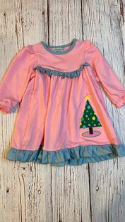 RTS Tree Pink/Blue Thick Dress