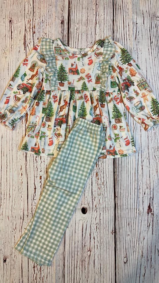 RTS Country Christmas 2pc Set