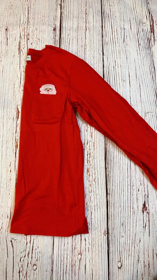 RTS Santa Peeping Shirt