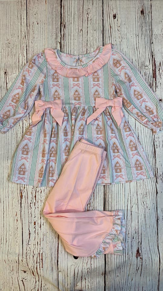 RTS Gingerbread Pink 2pc