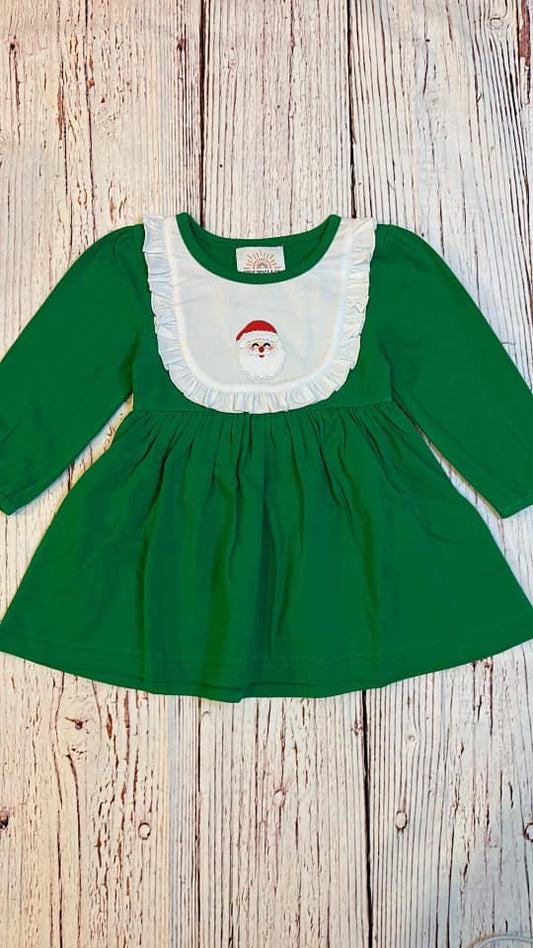 RTS Santa Green Dress