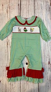 RTS Mean One Trio Green Plaid 1pc