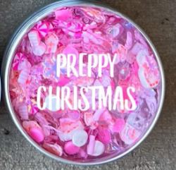 Hair Glitter Gel - Preppy Christmas
